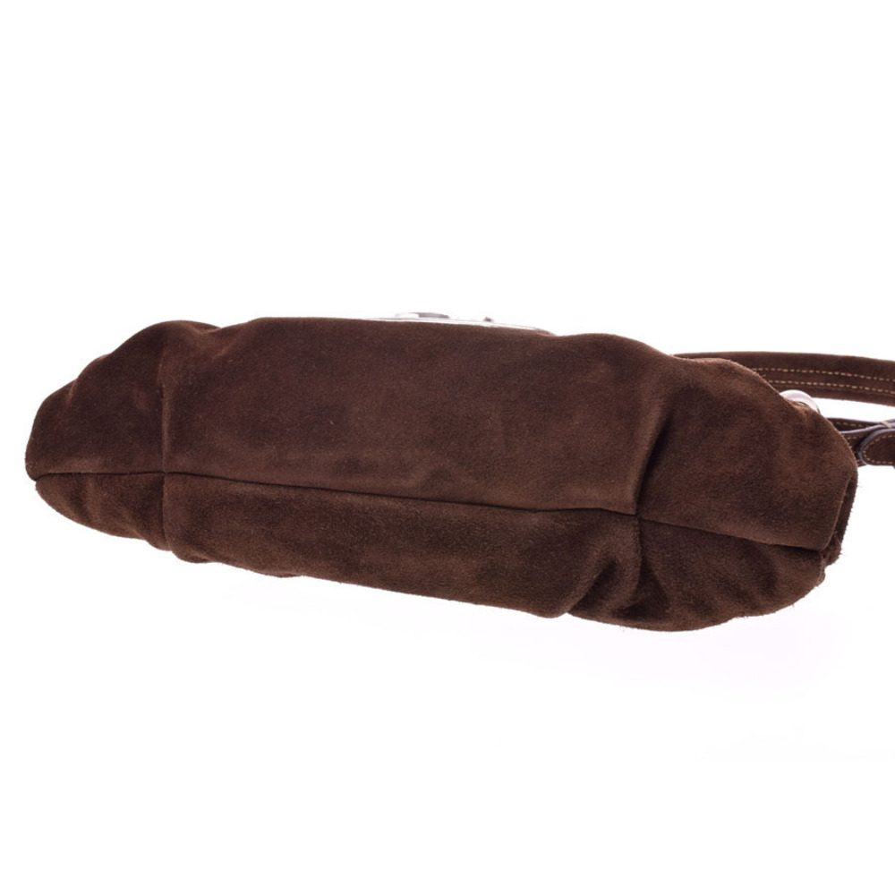 Prada Shoulder Bag Brown Suede - Picture 3 of 9
